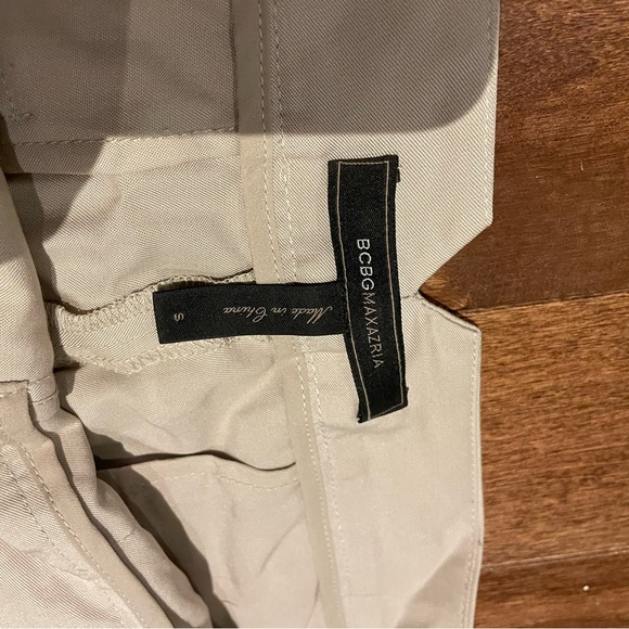 BCBG wide leg beige pants size small - Picture 2 of 2